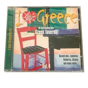 Pre Owned Music CD Greek Music 18 Instrumental Hits Greek Taverna Vol 4